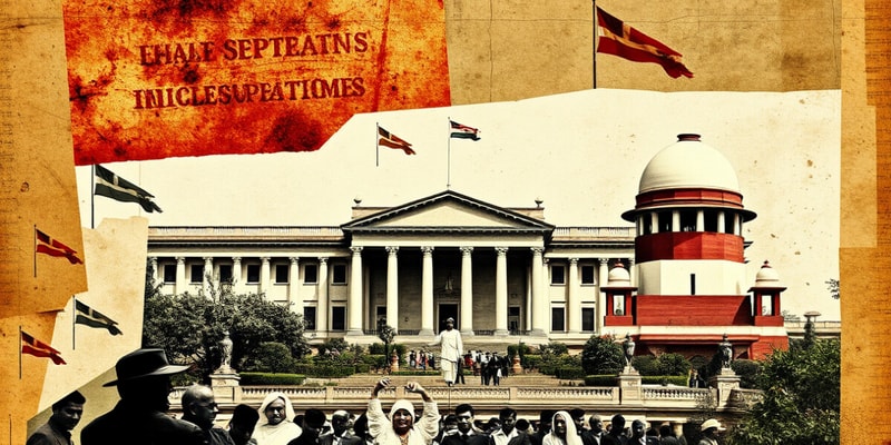 Indian Judiciary and Supreme Court Overview