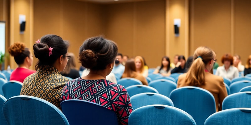 Derechos de la Mujer en Conferencias Internacionales