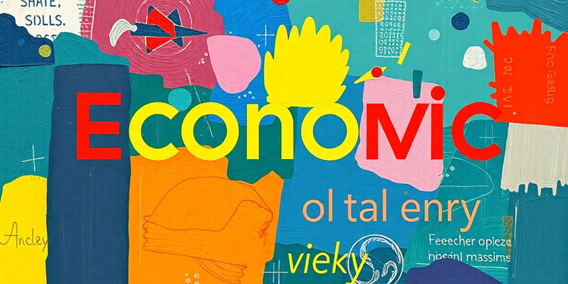 Economic and Business Terms Quiz