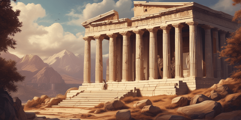 Ancient Greek Temples and Oracles
