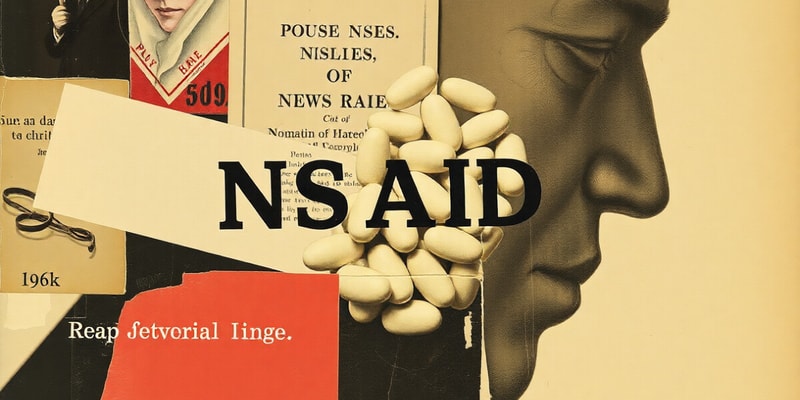 NSAID Uses and Classes Quiz