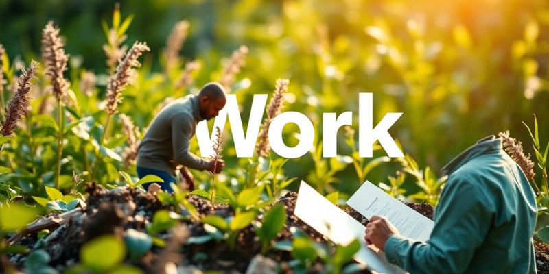 The Purpose and Importance of Work