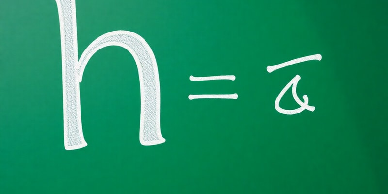 Summation in Function h(τ)