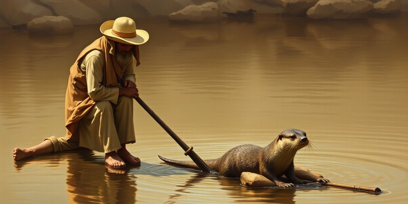 Travel in Southern Iraq and Otter Keeping