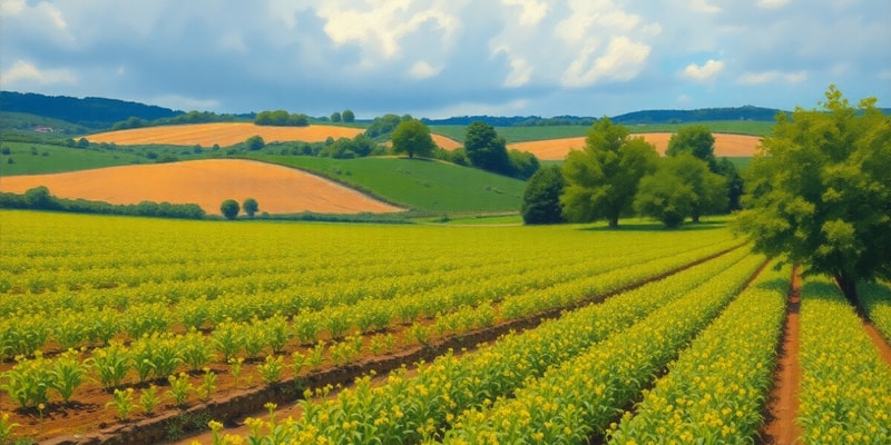 Conventional Agriculture and Its Ecological Impact