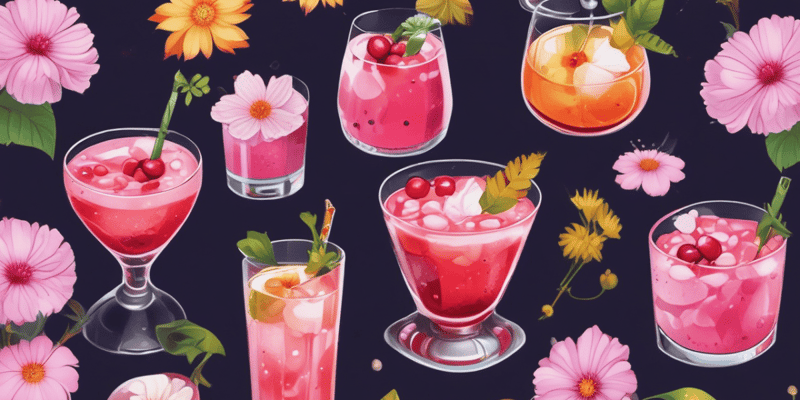Cocktail Recipe Quiz: Sakura Season and Manuka Highball