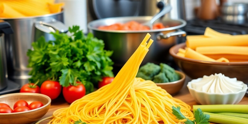 Jolly Spaghetti Ingredients and Equipment