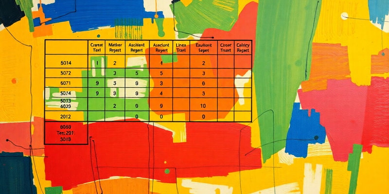 Utility Tables in Assessment