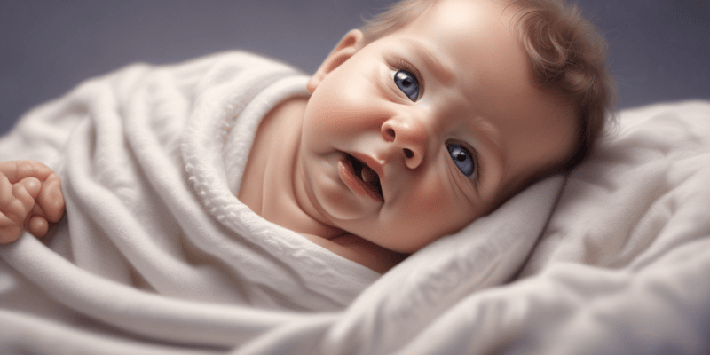 Neonatal Physical Characteristics Quiz