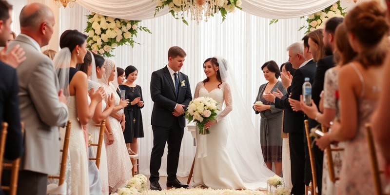 Sociology of White Wedding Rituals