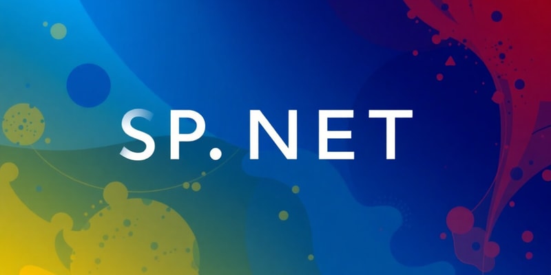 Overview of ASP.NET Framework