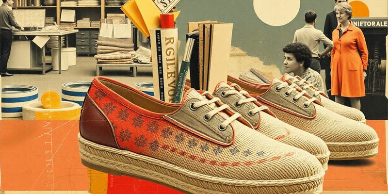 Espadrille Production and Sustainability