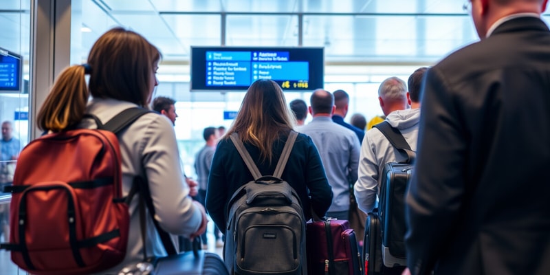 Air Travel Boarding Process