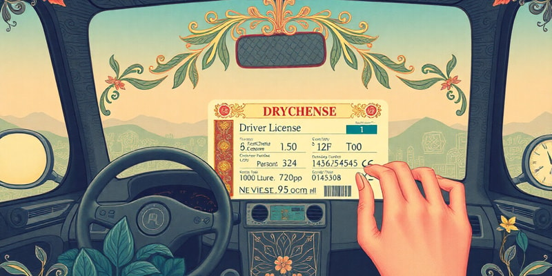 Driver's License Regulations