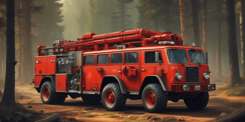 Vehicles for Forests 3.1.Light Forest Fire Truck