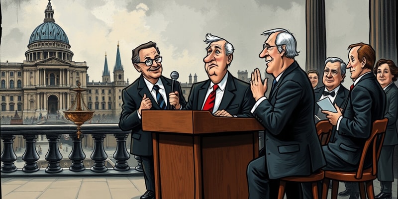 The Bosses of the Senate: Cartoon Analysis