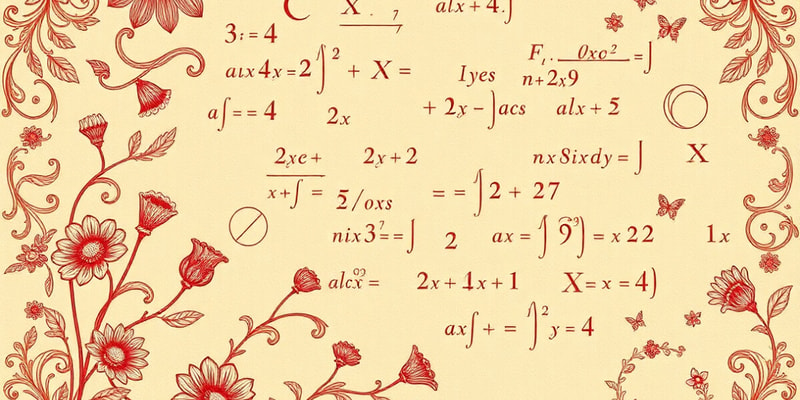 Algebra 1: Fundamental Concepts and Linear Equations