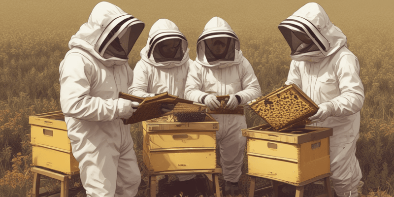 Equipos de protección para apicultores