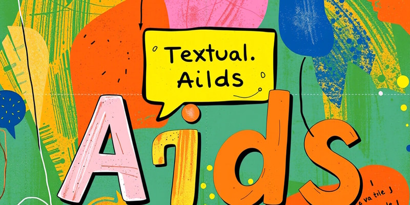 Textual and Graphic Aids in Communication