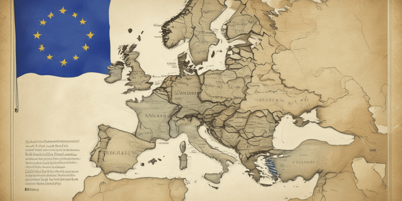 Avrupa Birliği Tarihi - Giriş ve Maastricht Anlaşması