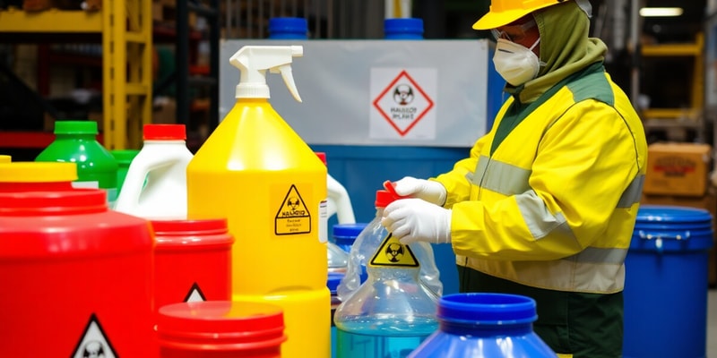 Hazardous Materials Management Quiz