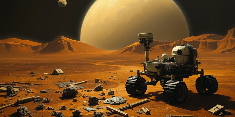 Organic Matter on Mars Exploration