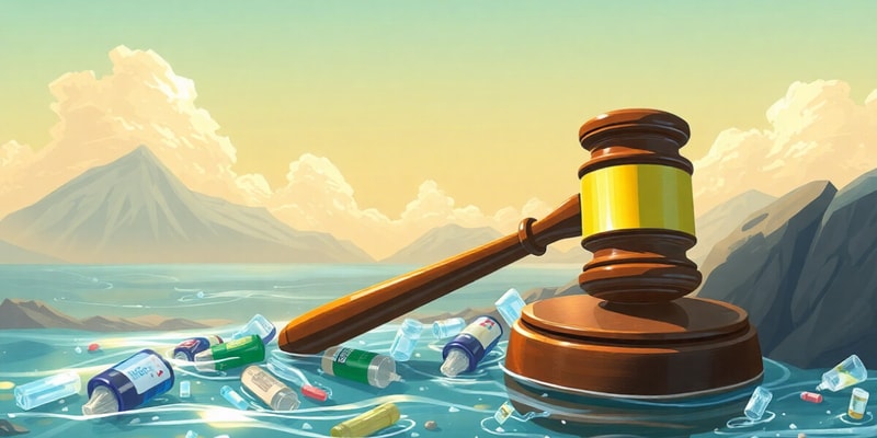 California vs. ExxonMobil on Plastic Pollution