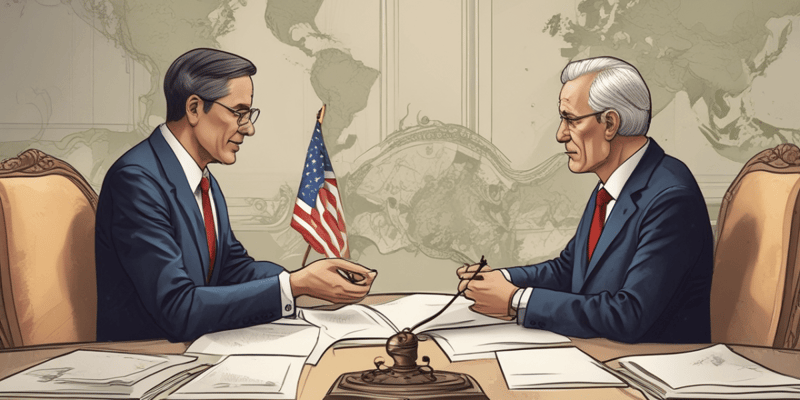 TEMA 13 - Politica exterior Arbitraje y Negociación Diplomática