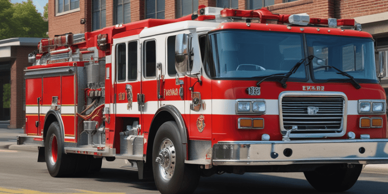 Romeoville Fire Department Manual 601: Engine Company Operations