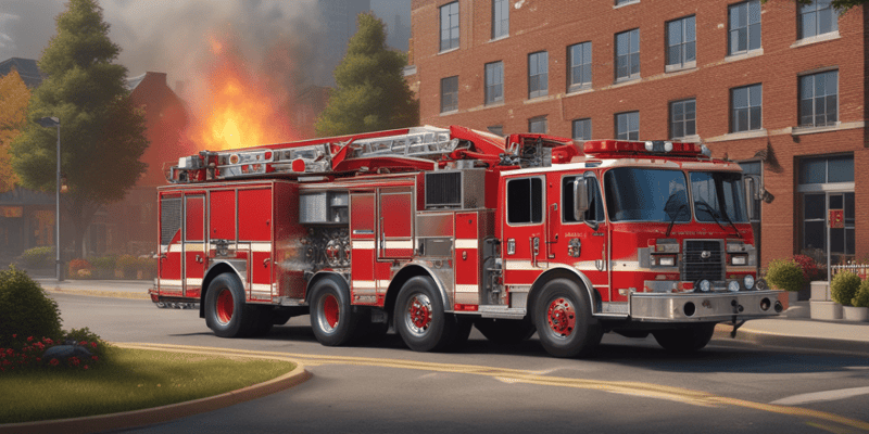 302 Fire Department Multiple Alarm Policy Quiz