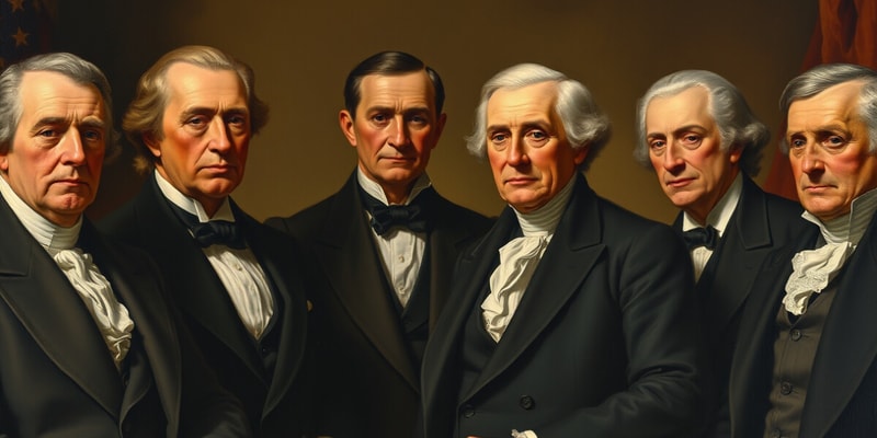 Overview of the First 20 U.S. Presidents