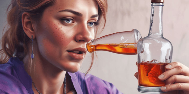 Complications of Chronic Alcohol Use Quiz