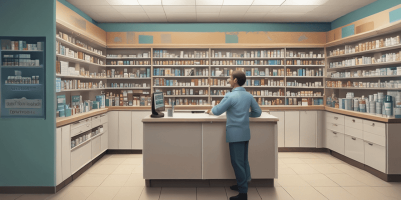 Dispensing to Ambulatory Patients in Pharmacy Practice