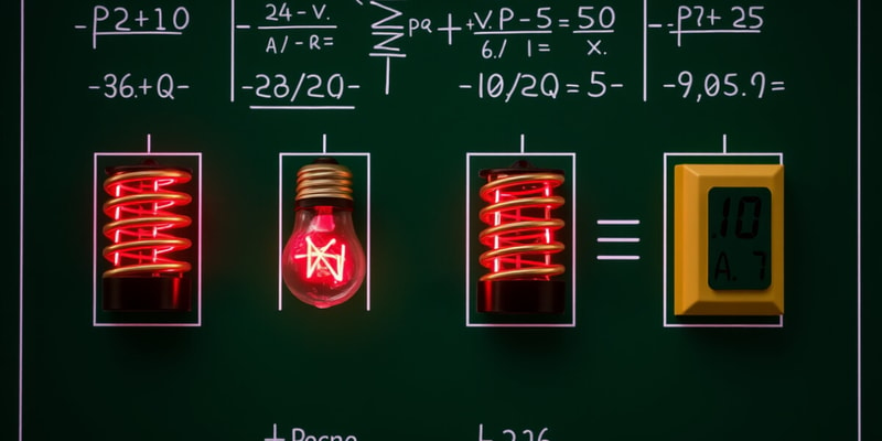 Electrical Engineering: Power and Energy Quiz