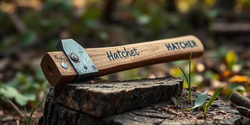 Hatchet Key Terms and Concepts