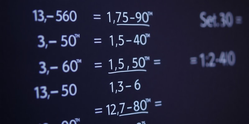 Units of Measurement and Conversions