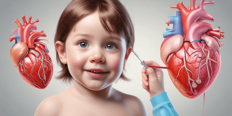 Pediatric Cardiac Defects Assessment Quiz