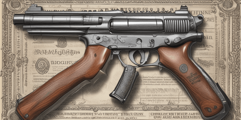 ATF Form 4473 - Part 2: Gun Show or Event and Identification
