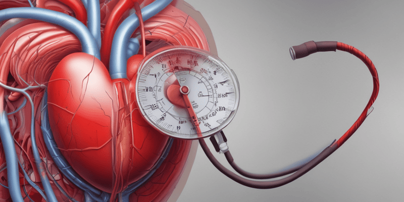 Cardiovascular Physiology: Blood Pressure