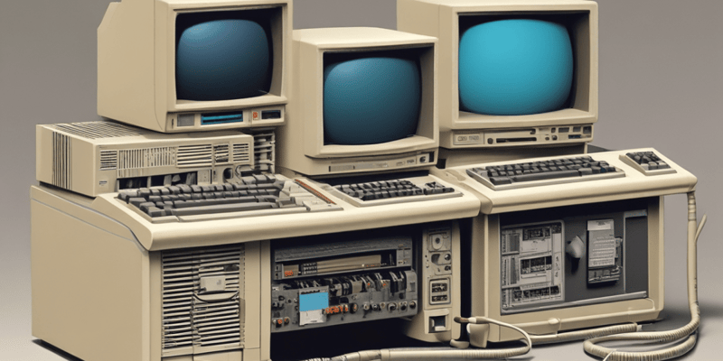 Evolution of IBM PC