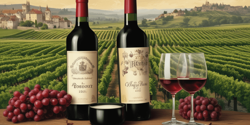 Bordeaux Wine Region