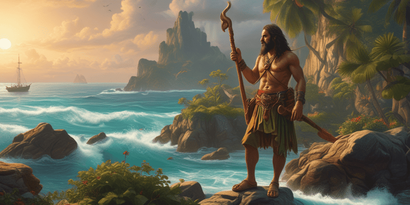 Robinson Crusoe Chapter 4: My Island