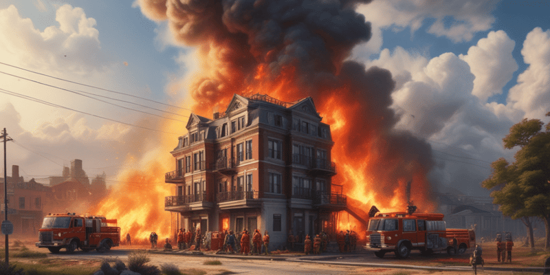 Extinction and Dynamic Evaluation in Firefighting