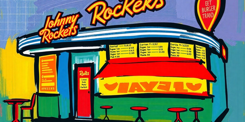 Johnny Rockets Menu Quiz