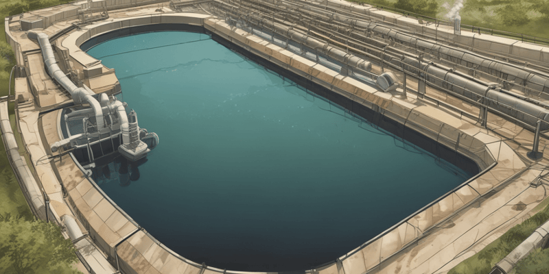 Purpose of Wastewater Treatment