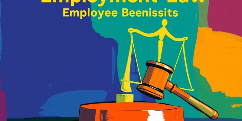 Employment Law Overview Quiz