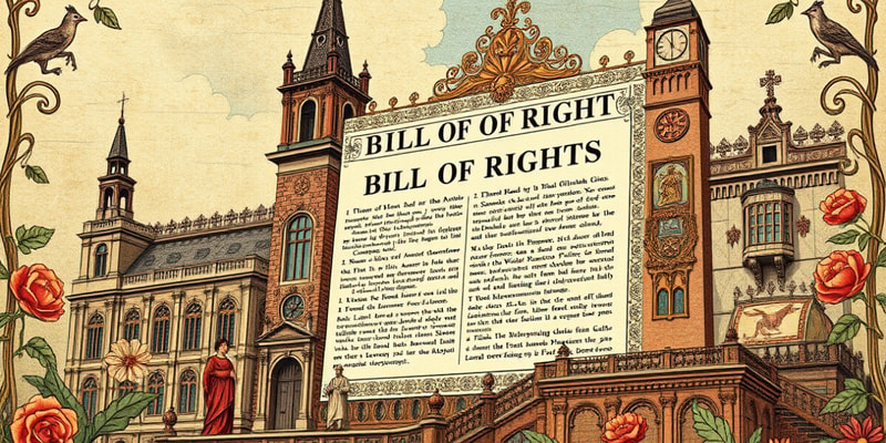 English Bill of Rights Flashcards