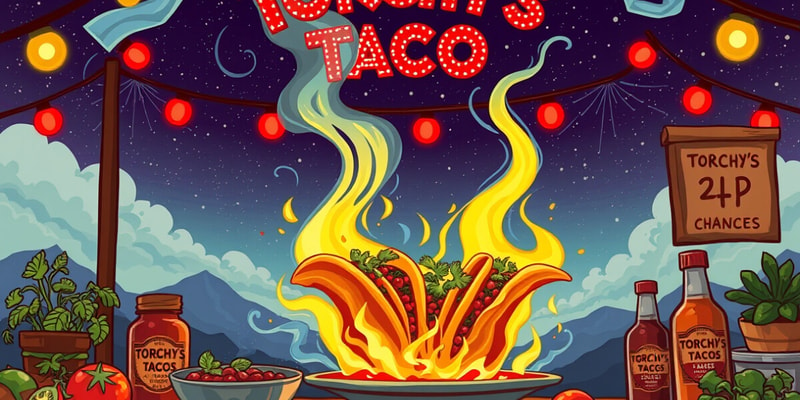 Torchy's Tacos Sauces Flashcards