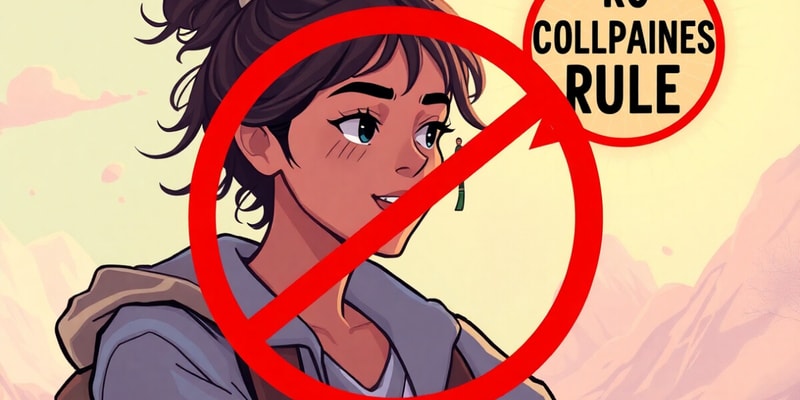 The No Complaining Rule Ch 22