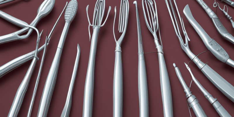 Dental Curettes: Types and Applications
